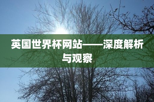 英国世界杯网站——深度解析与观察漯河市盈旭机械设备有限公司