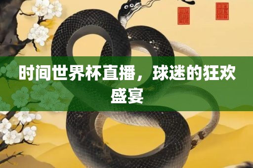 时间世界杯直播，球迷的狂欢盛宴