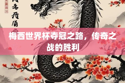 梅西世界杯夺冠之路，传奇之战的胜利